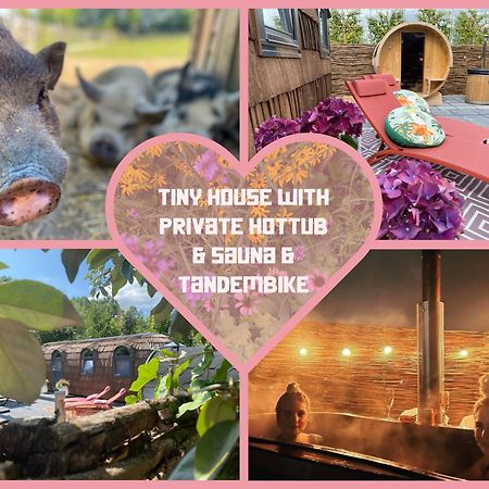Bed & Wellness Klein Knorrestein With Private Hottub And Sauna And Tandembike Rental Included In Price آلميره المظهر الخارجي الصورة